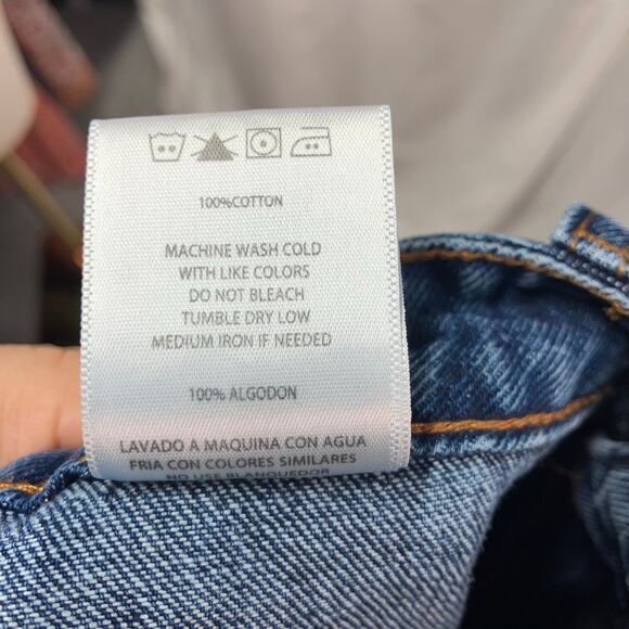 Monkey Ride‎ High Rise Carpenter Jeans Womens 11 Cargo Mom Origional Vintage - Picture 2 of 16